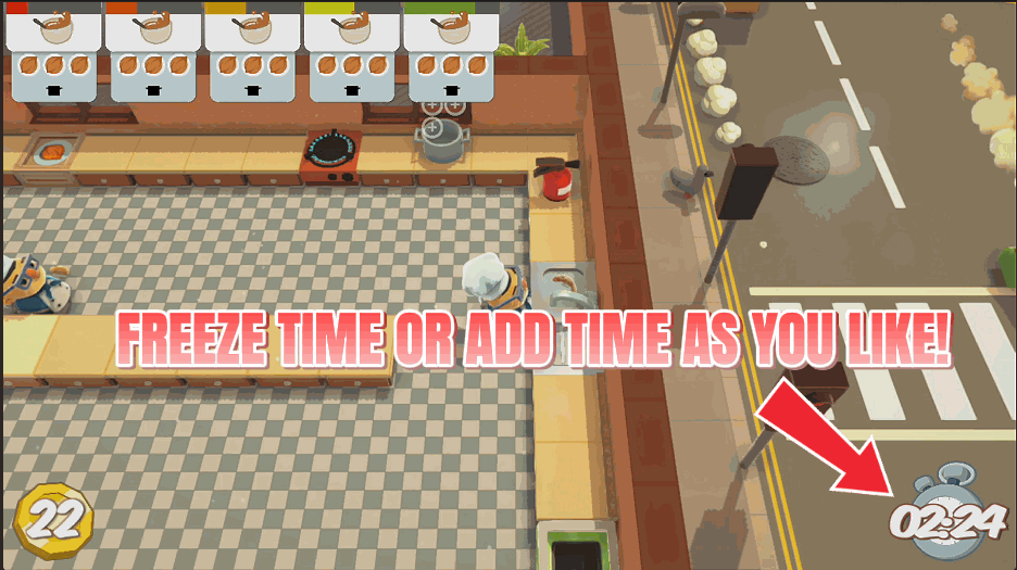 Overcooked — Freeze the Clock (screenshot 2)